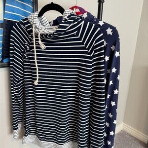 AMPERSAND AVE Bundle of 2 Double Hoodies